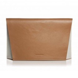 Capote Ana Leather bag camel/beize