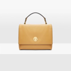 Liya Leather Medium Handbag