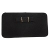 Bow purse black